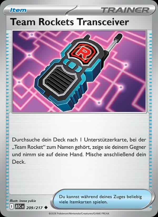 Team Rockets Transceiver