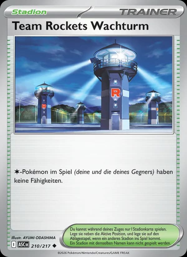 Team Rockets Wachturm