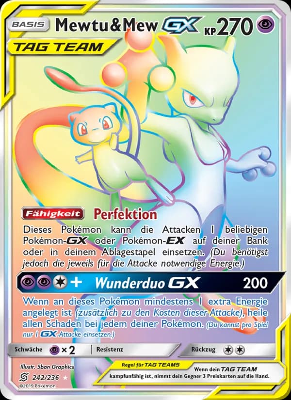 Mewtu & Mew GX