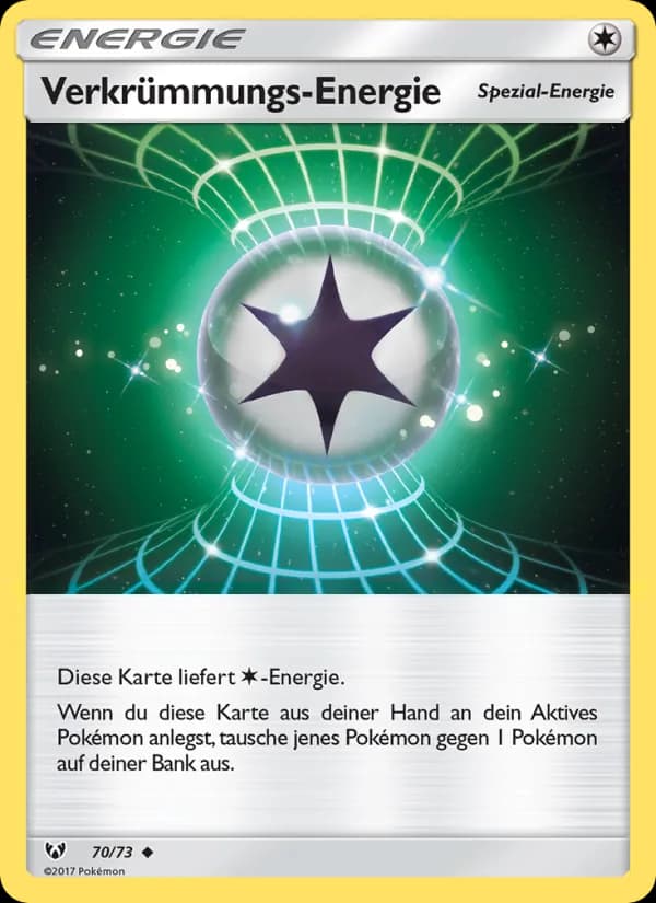 Verkrümmungs-Energie