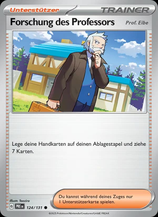 Forschung des Professors