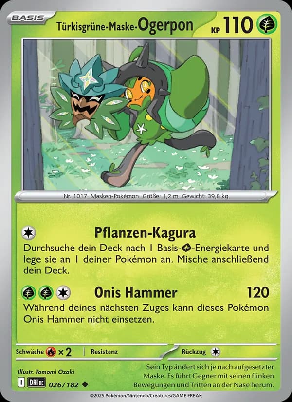 Türkisgrüne-Maske-Ogerpon