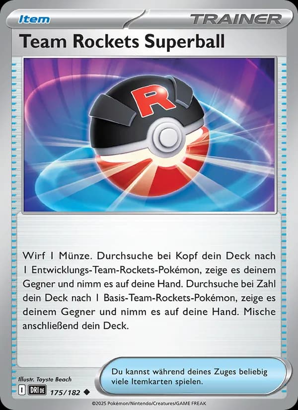 Team Rockets Superball