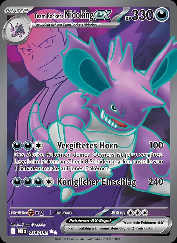 Team Rockets Nidoking-ex