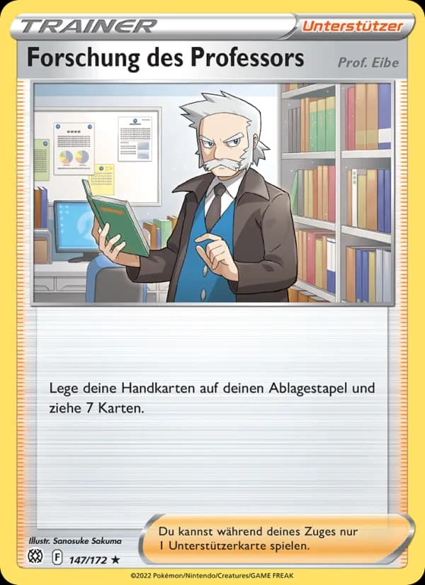 Forschung des Professors