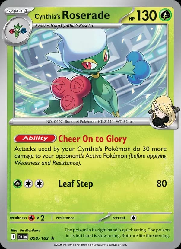 Cynthia's Roserade