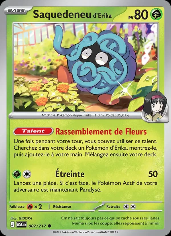 Saquedeneu d'Erika