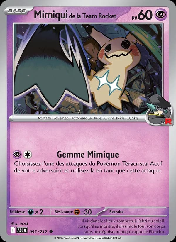 Mimiqui de la Team Rocket