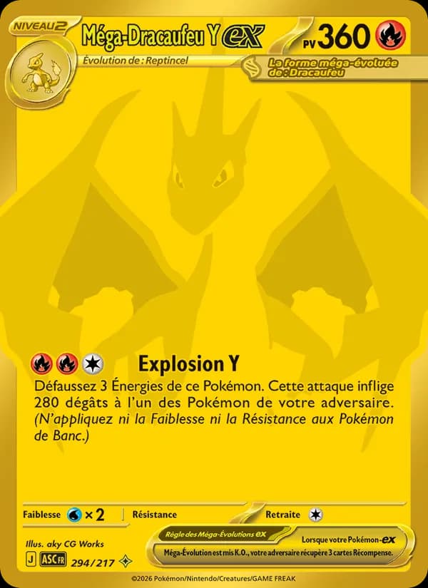 Méga-Dracaufeu Y-ex