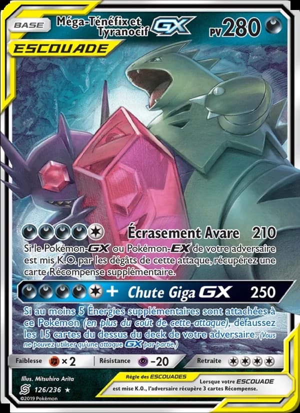 Méga-Ténéfix et Tyranocif GX