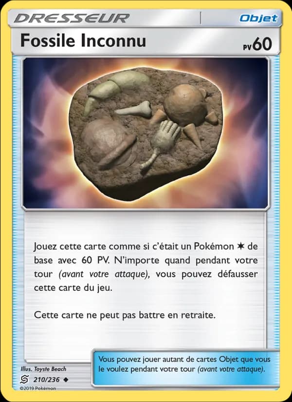 Fossile Inconnu