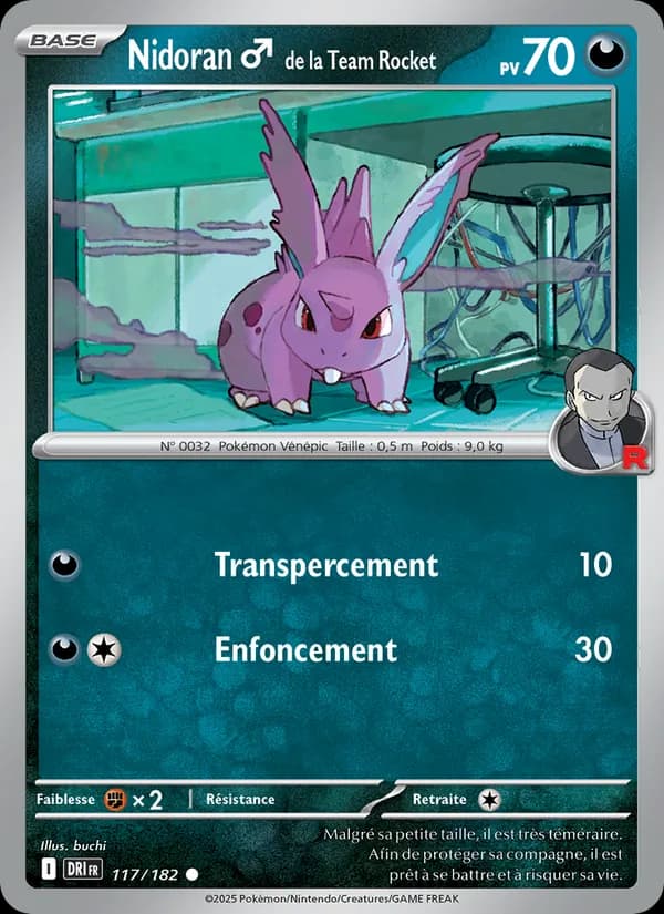 Nidoran♂ de la Team Rocket
