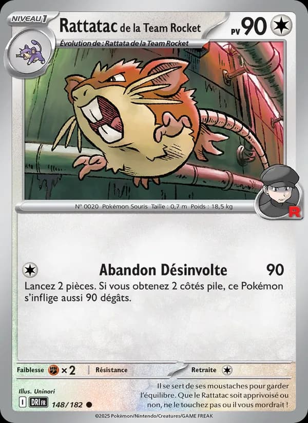 Rattatac de la Team Rocket