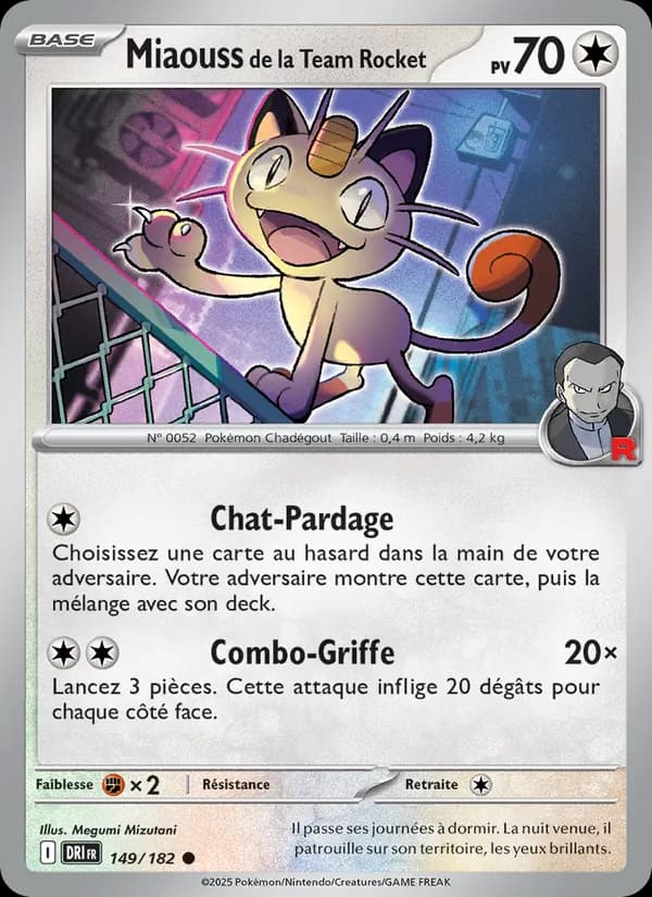 Miaouss de la Team Rocket