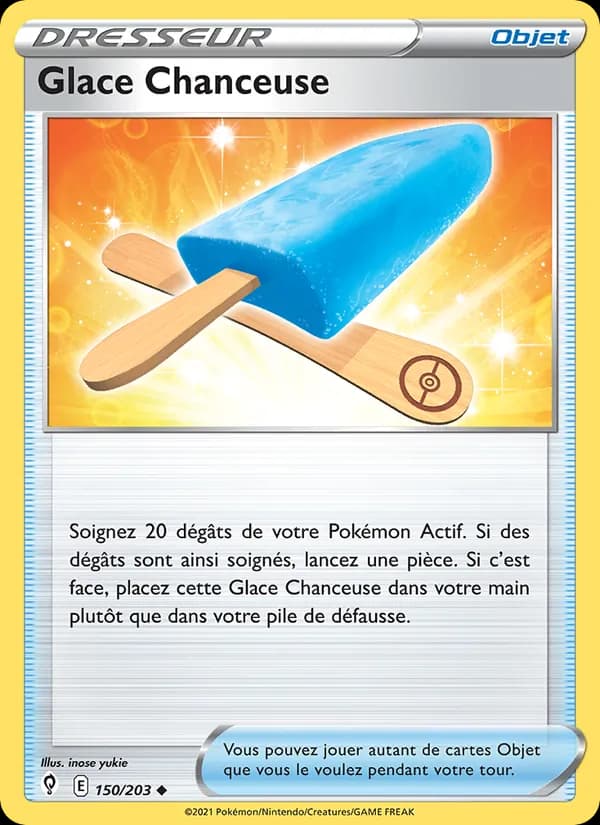 Glace Chanceuse