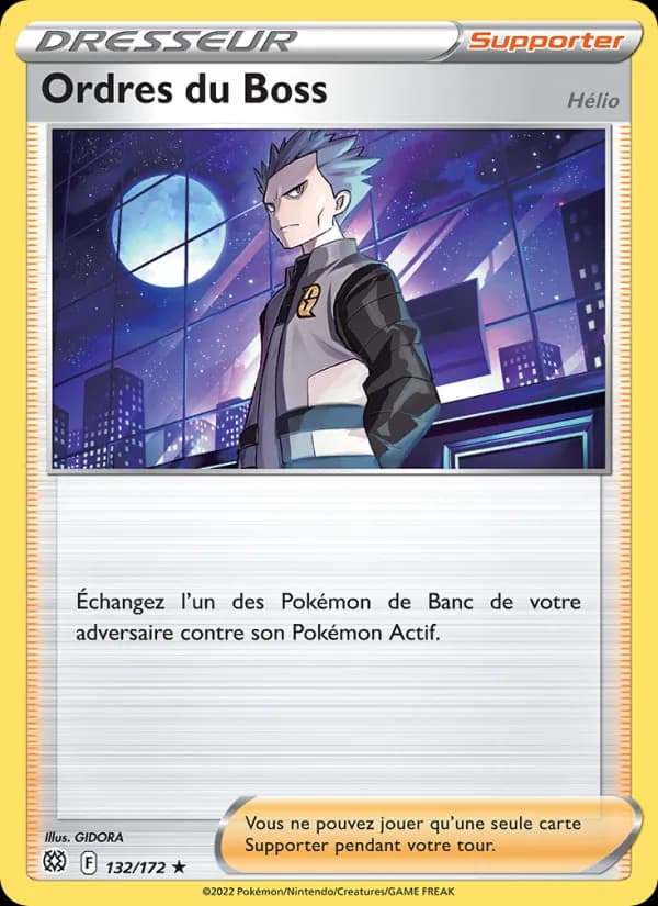 Ordres du Boss